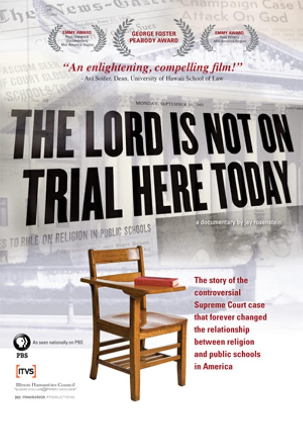 Постер The Lord is Not On Trial Here Today